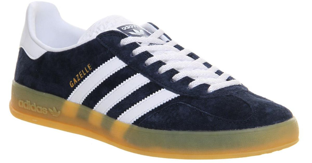 adidas gazelle indoor navy blue
