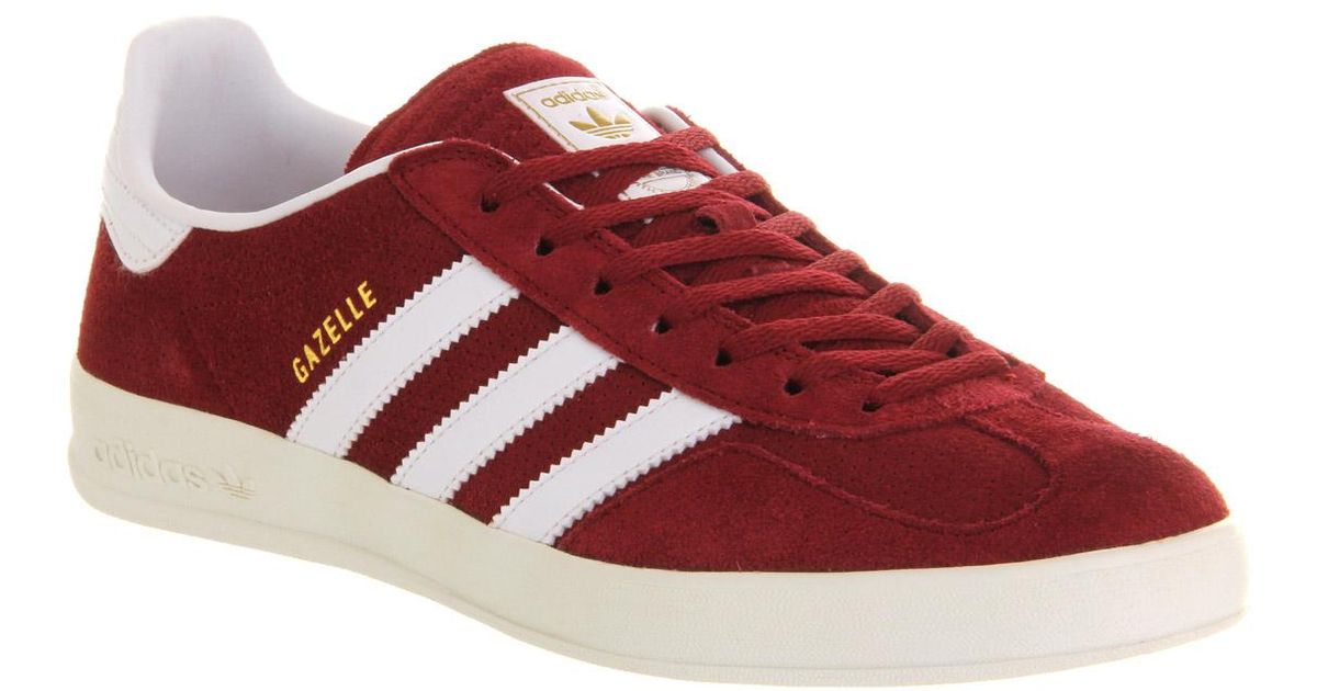 adidas gazelle indoor burgundy