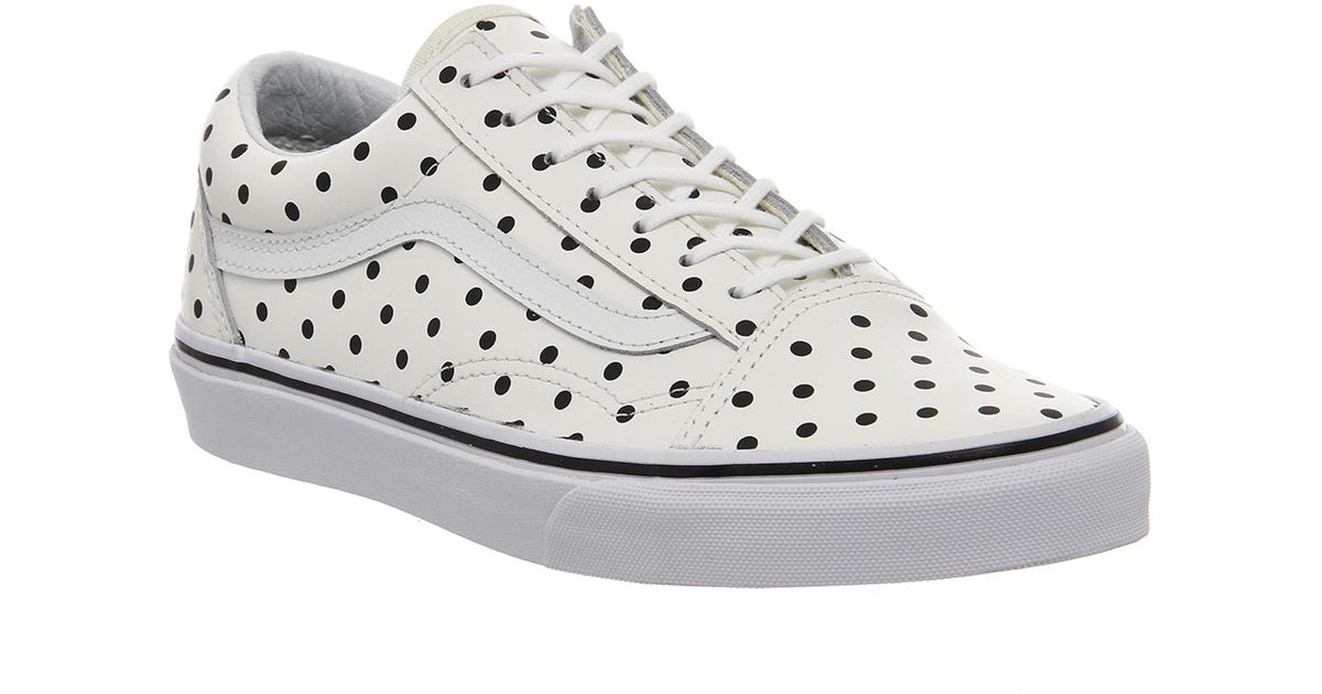 Office Vans Old Skool Platform Techieblogie Info Vans Old Skool In White Lyst