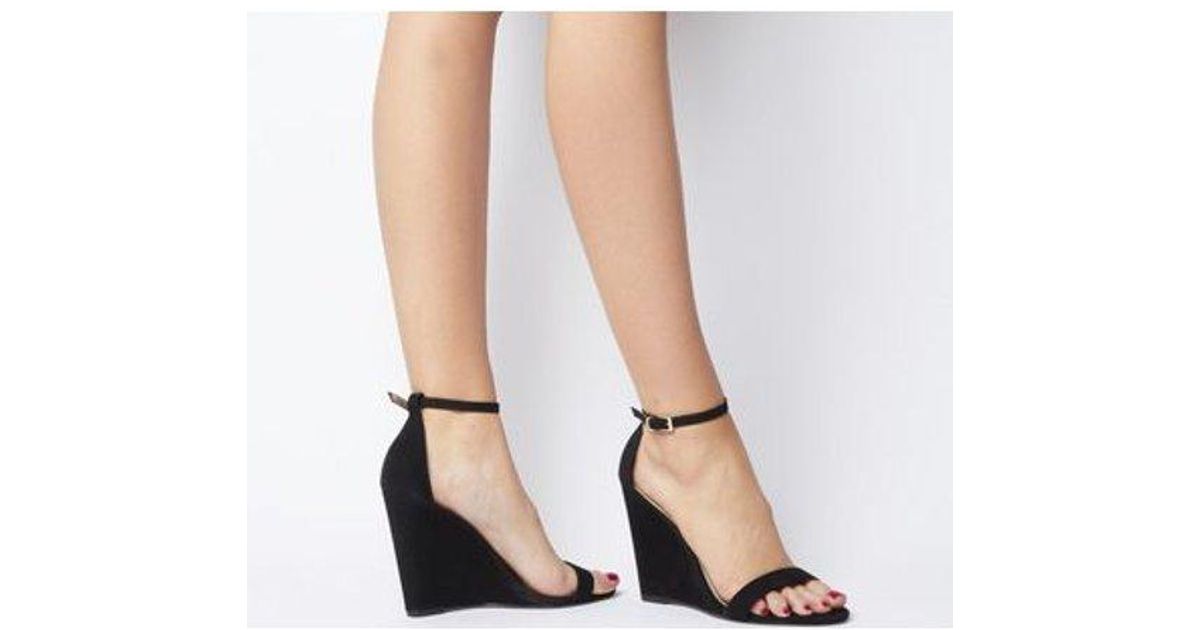 office black wedges