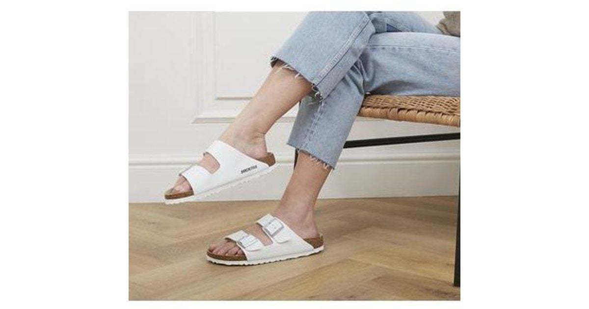 birkenstock essentials arizona white