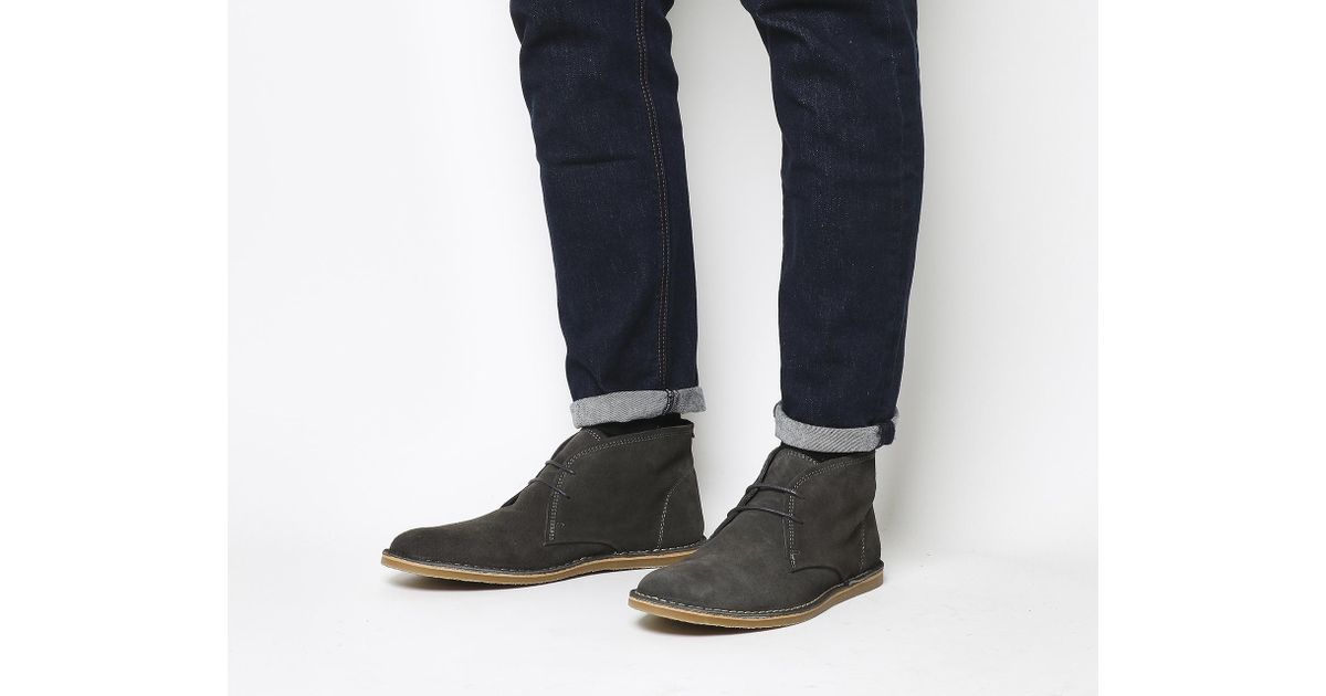 Office Suede Giggle Chukka Boots in 
