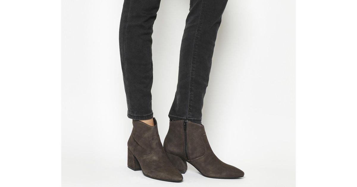 Vagabond Suede Olivia Ankle Boots in 