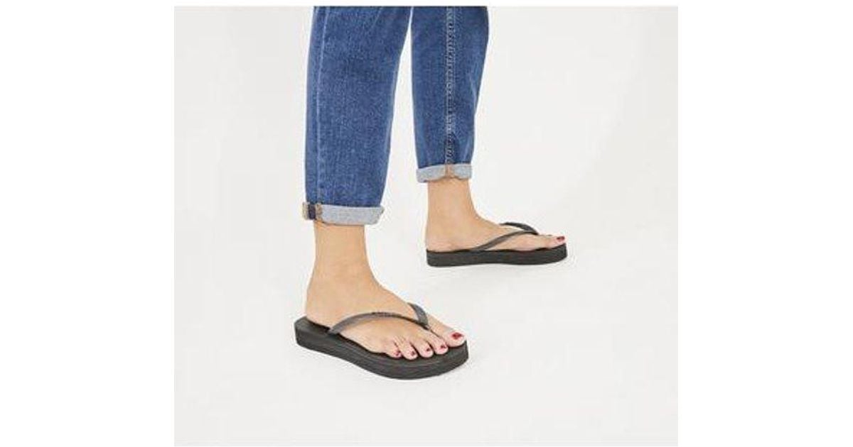 Black Havaianas Flip Havaianas Flatform Havaianas Slim Flatform