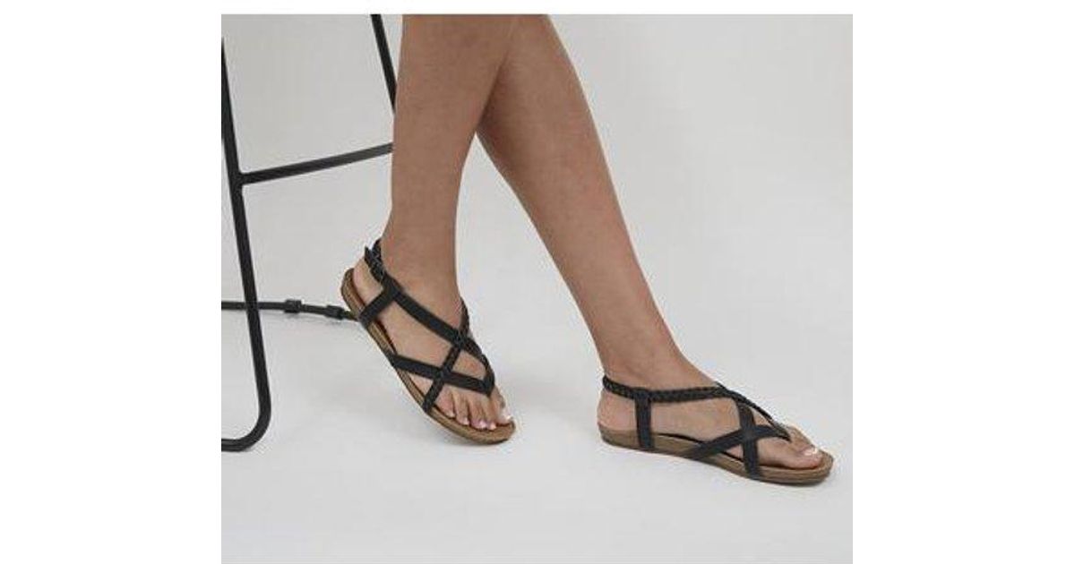 Blowfish Malibu Granola E Sandals in Black | Lyst