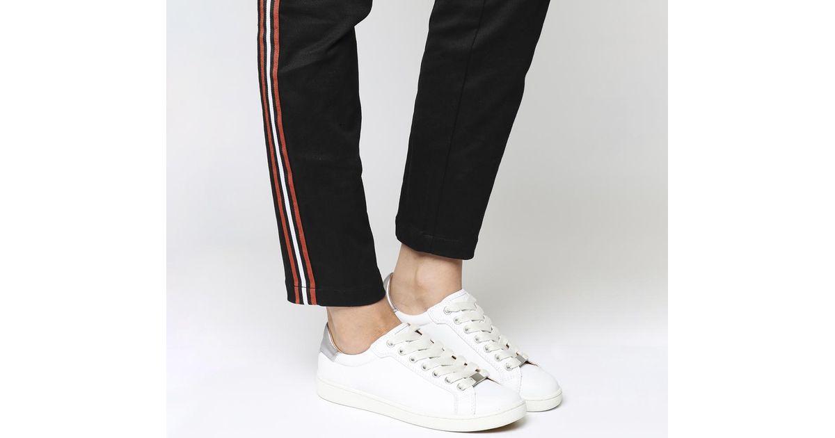 UGG Leather Milo Sneakers in White - Lyst