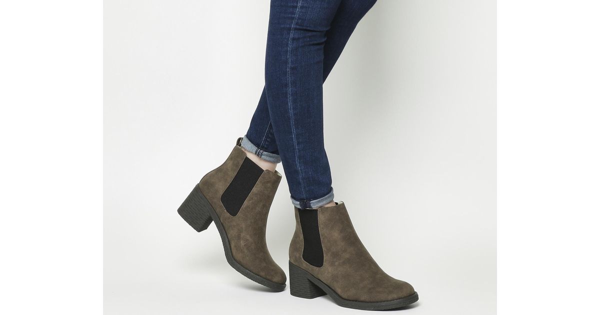 fur lined chelsea boots