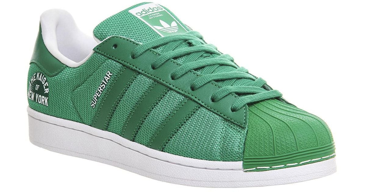 green adidas all stars