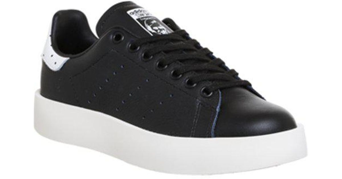 adidas stan smith bold black