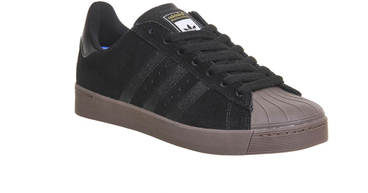 adidas superstar vulc adv black