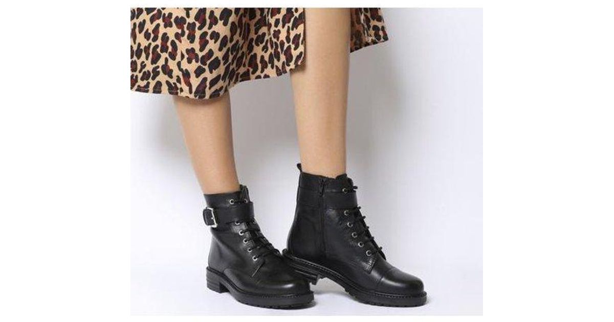 office biker boots