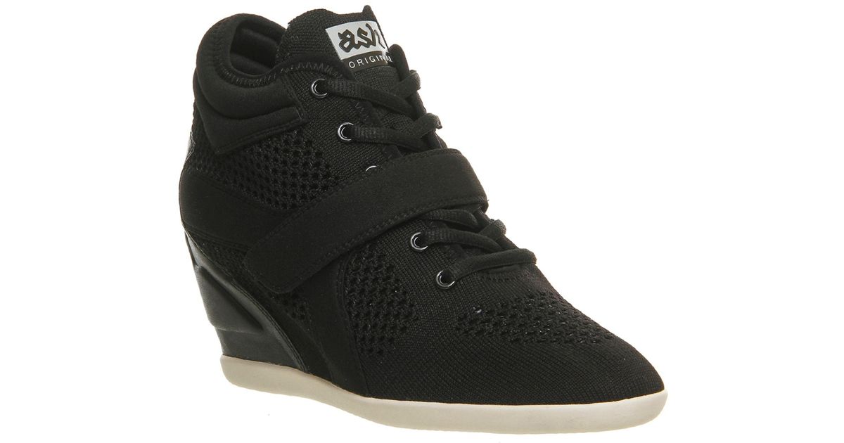 ash bebop wedge sneaker