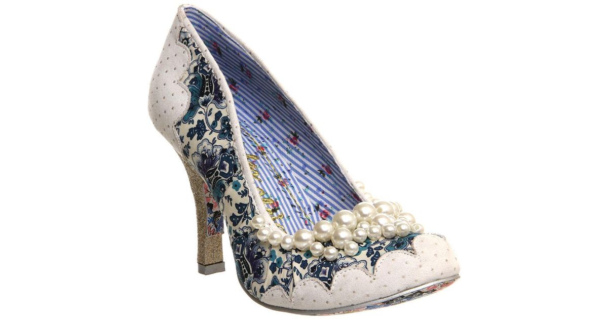 irregular choice pearly girly low