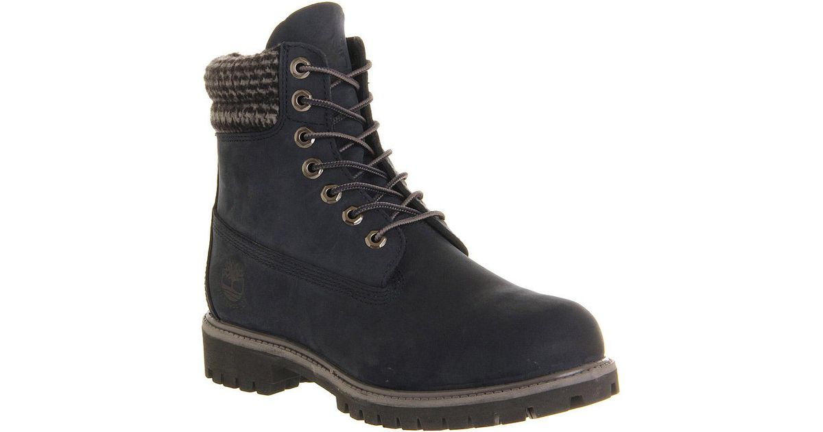navy timberland boots