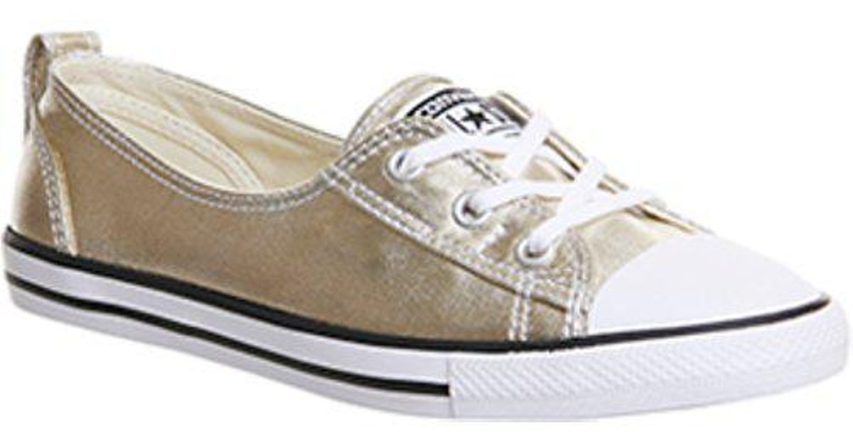 converse ctas ballet lace trainers off white frill