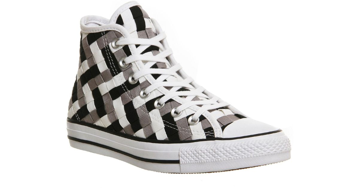 Lyst Converse All Star Hi In Black