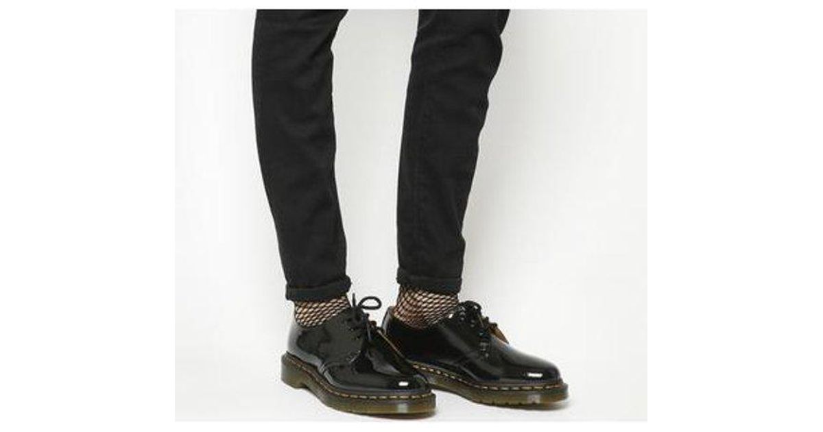 dr martens 3 eyelet shoes