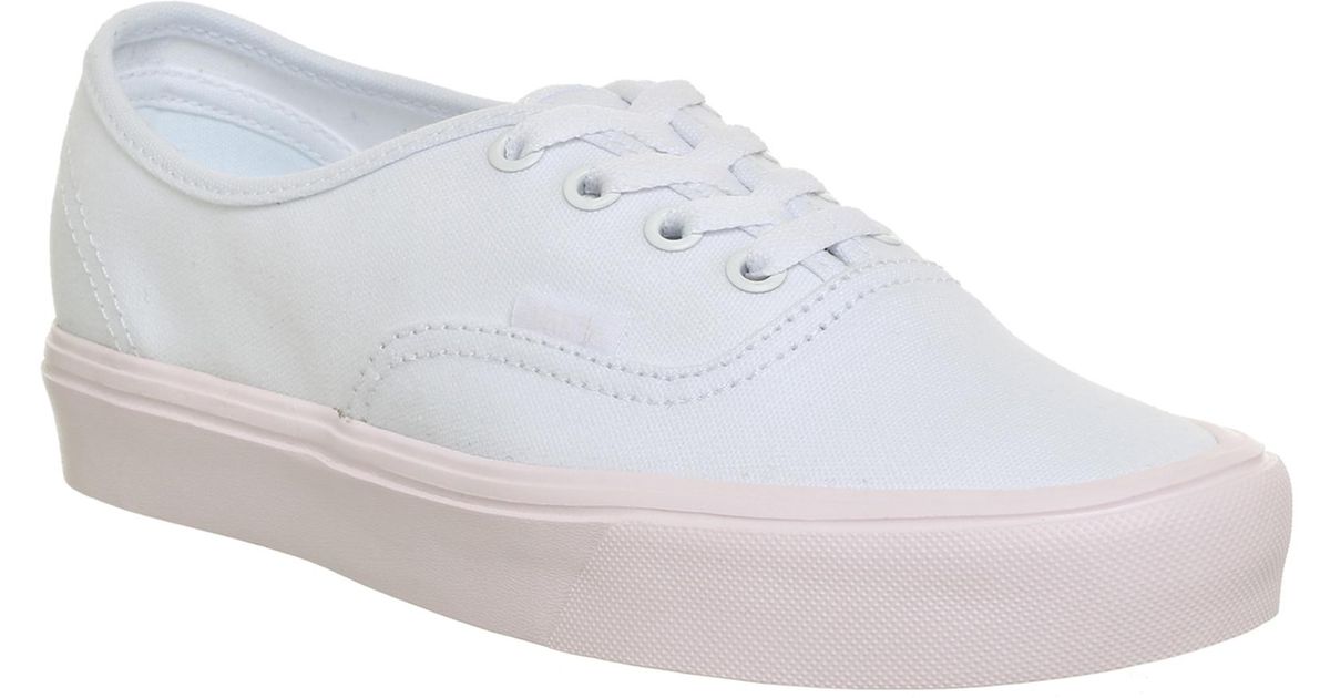 vans authentic lite sneakers with pink pop sole
