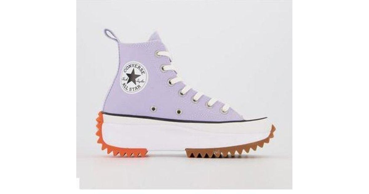 lilac converse run star hike