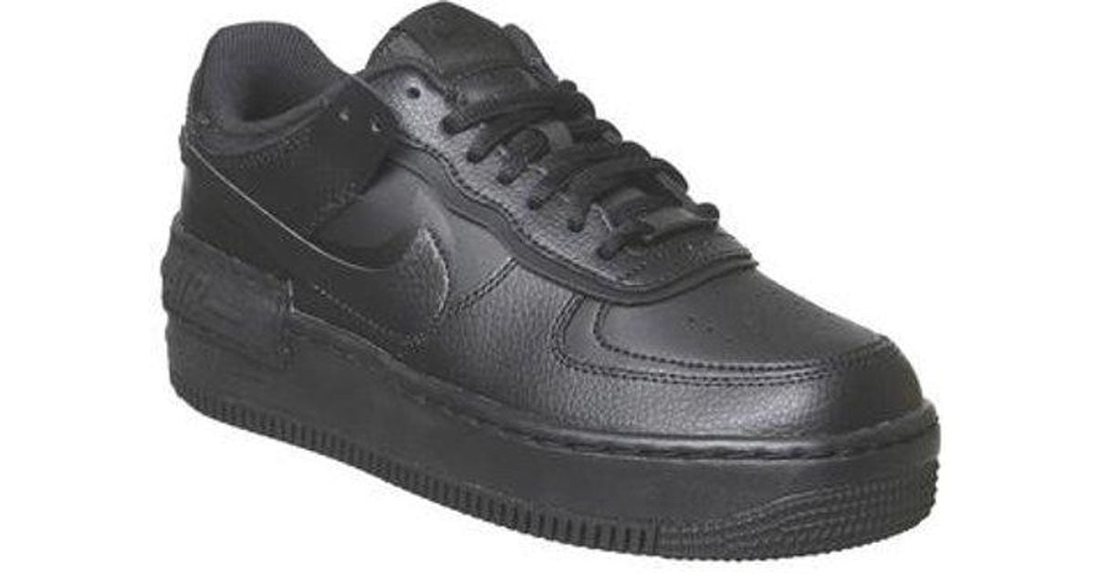 nike air force shadow black