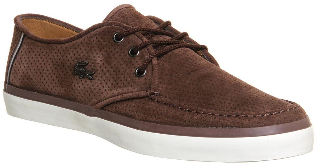 Lacoste Sevrin in Brown for Men | Lyst