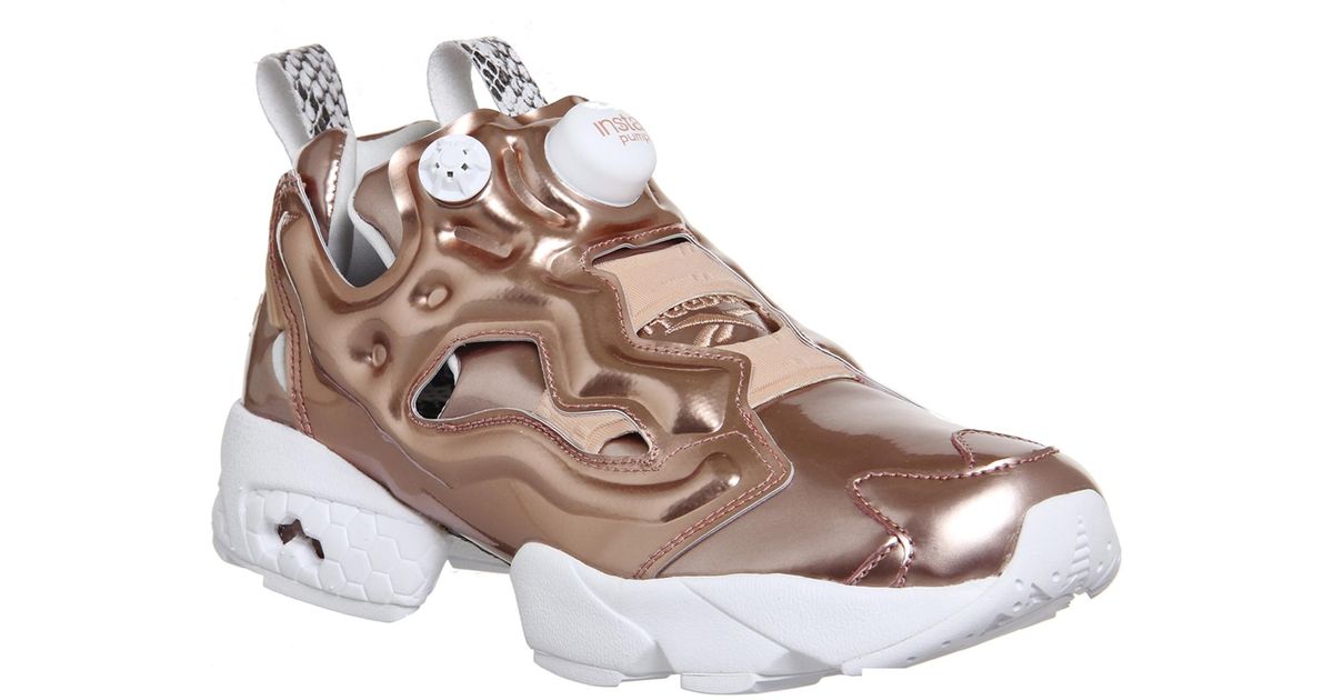 reebok instapump rose