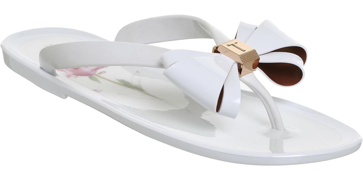 ted baker flip flops very