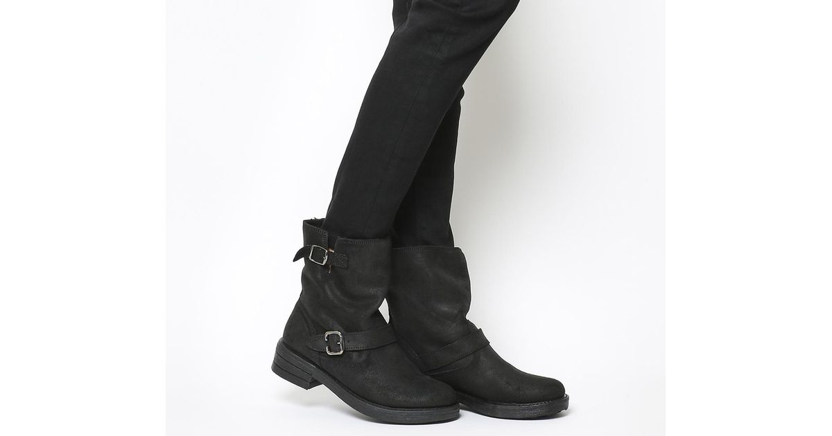 office biker boots