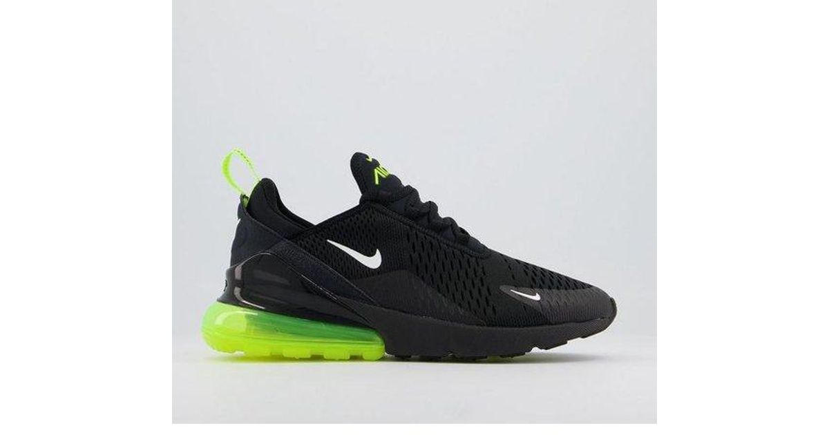 Nike Air Max 270 Trainers in Black for 