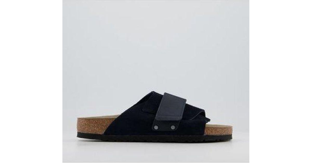 Birkenstock Kyoto Sandals in Black for Men | Lyst