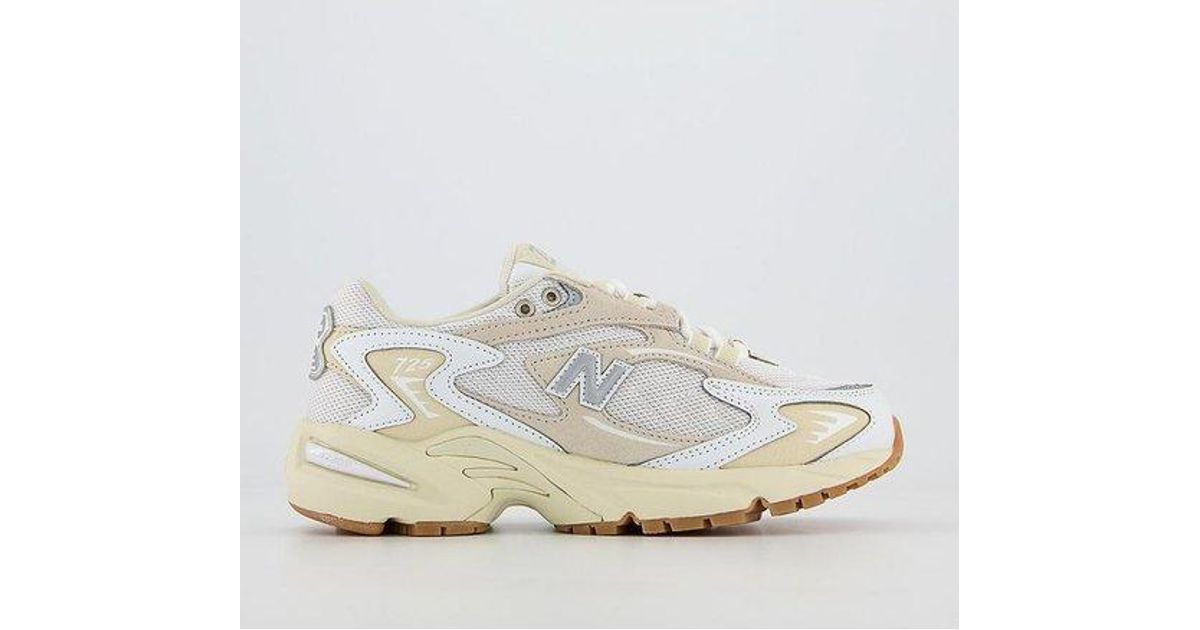 new balance 725 leather and mesh trainers