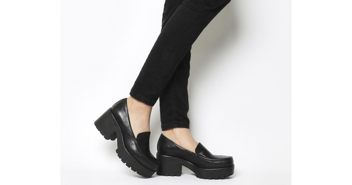 vagabond platform loafers