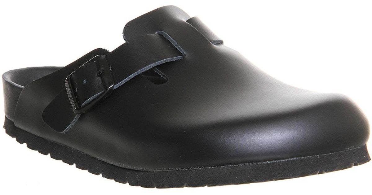 birkenstock boston clog black