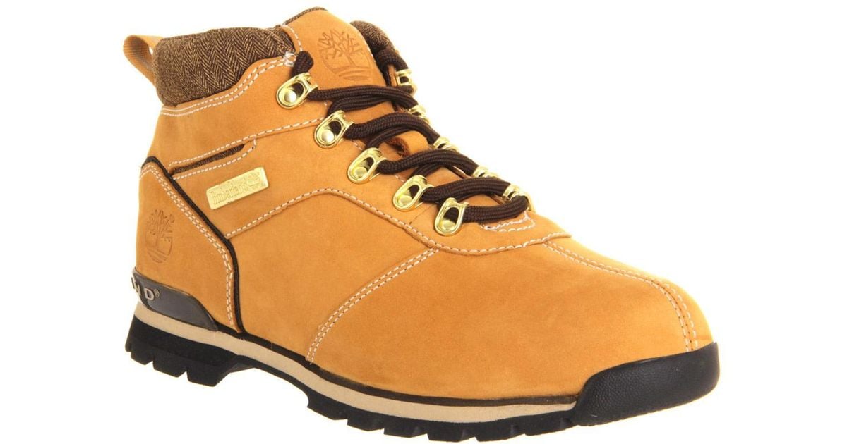 timberland splitrock 2 wheat nubuck