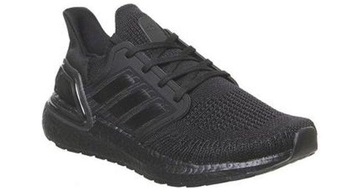 triple black ultraboost 20