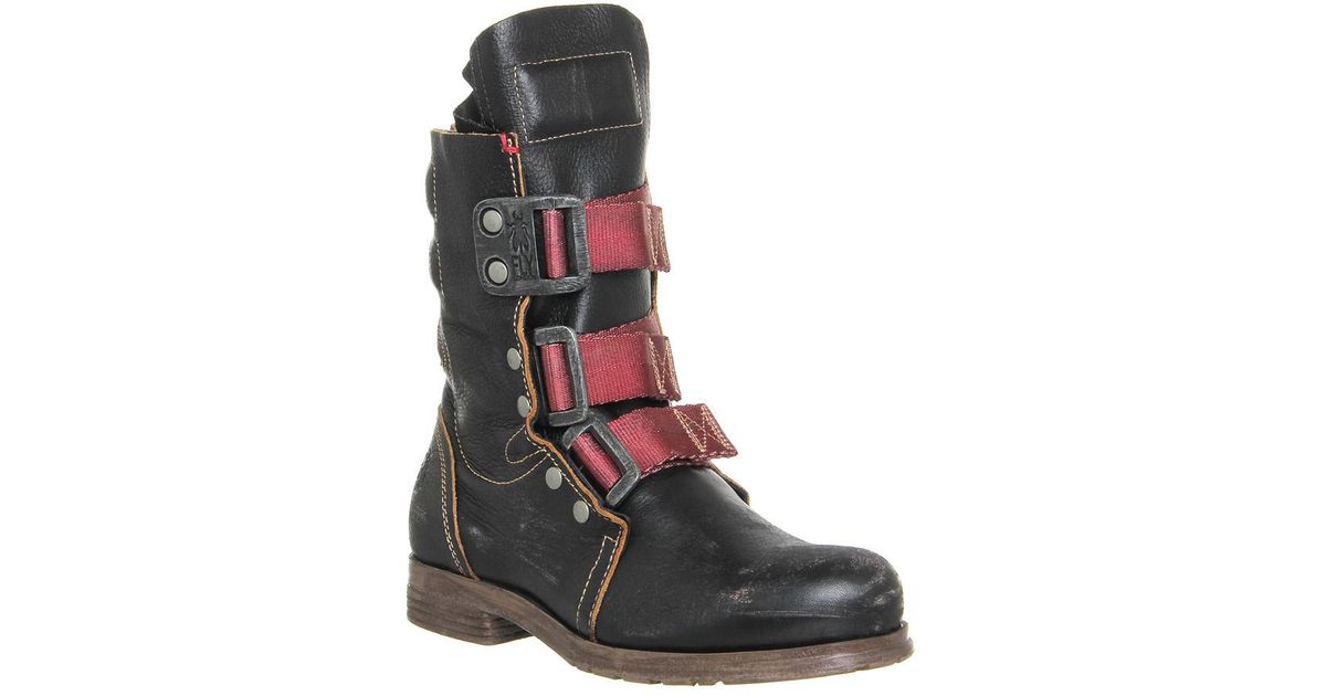 fly london buckle boots