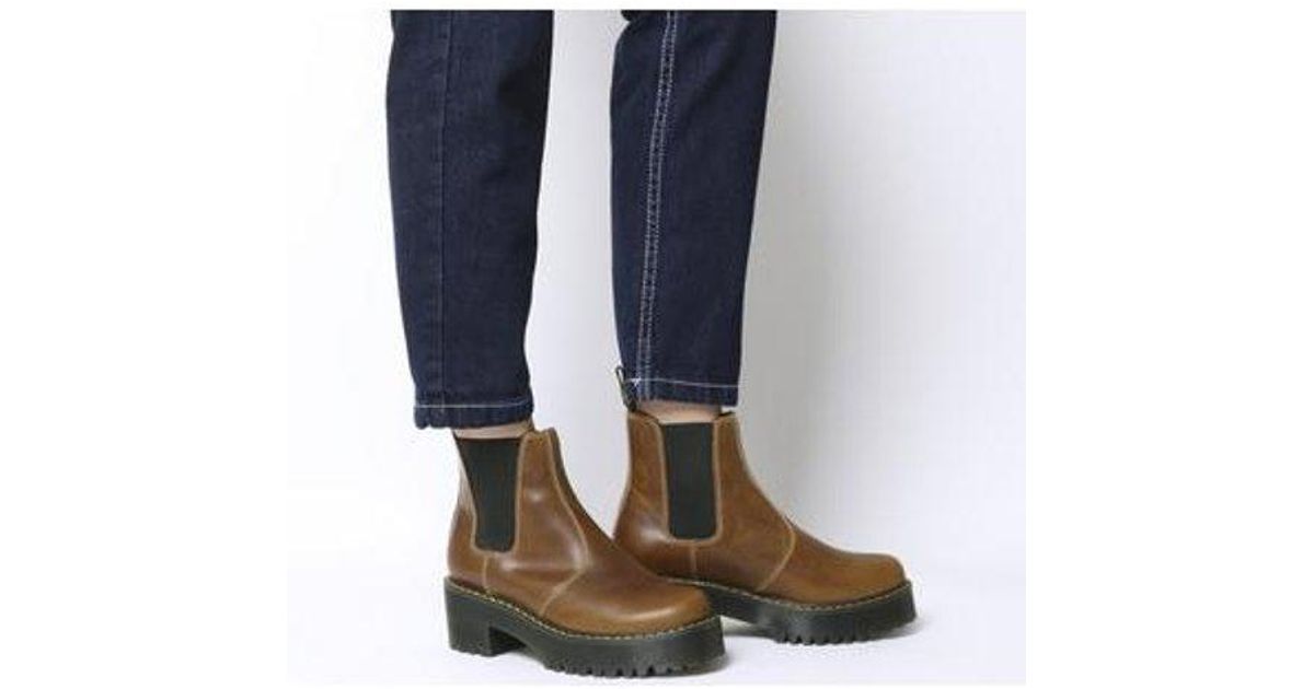brown rometty dr martens