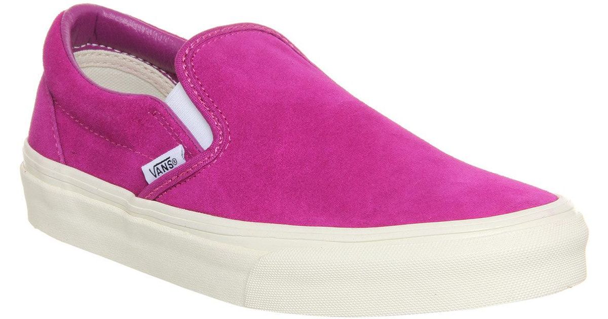 استثمار مدى وهم أخطأت تفعيل أحمق vans classic slip on vintage suede fuschia  trainers - elkoinc.com