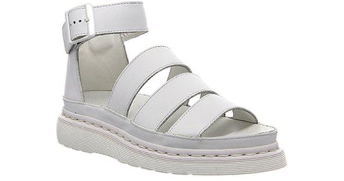 dr martens clarissa white