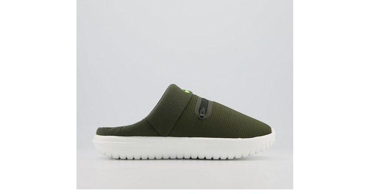 Nike Fleece Burrow Slippers for Men | Lyst