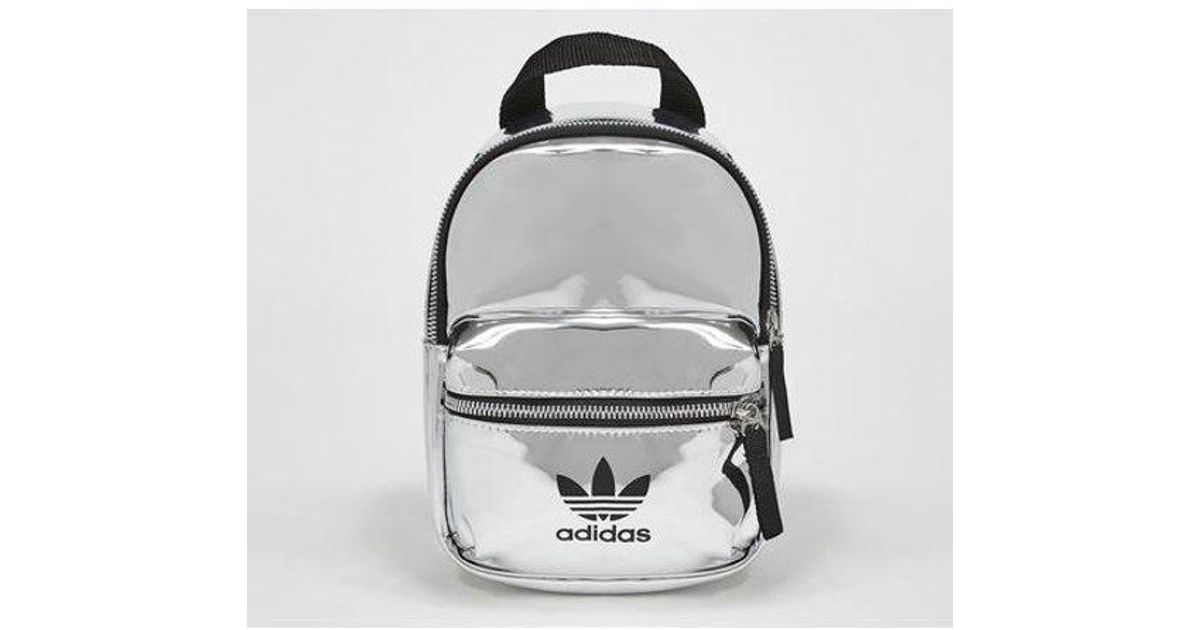 adidas metallic backpack