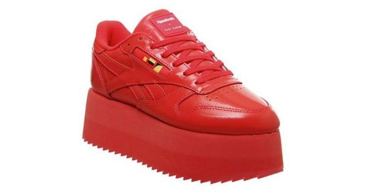 reebok classic platform