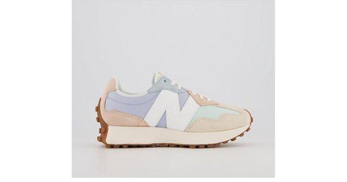 New Balance 327 Trainers in Green Lyst