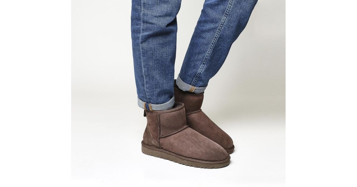 uggs classic chocolate brown