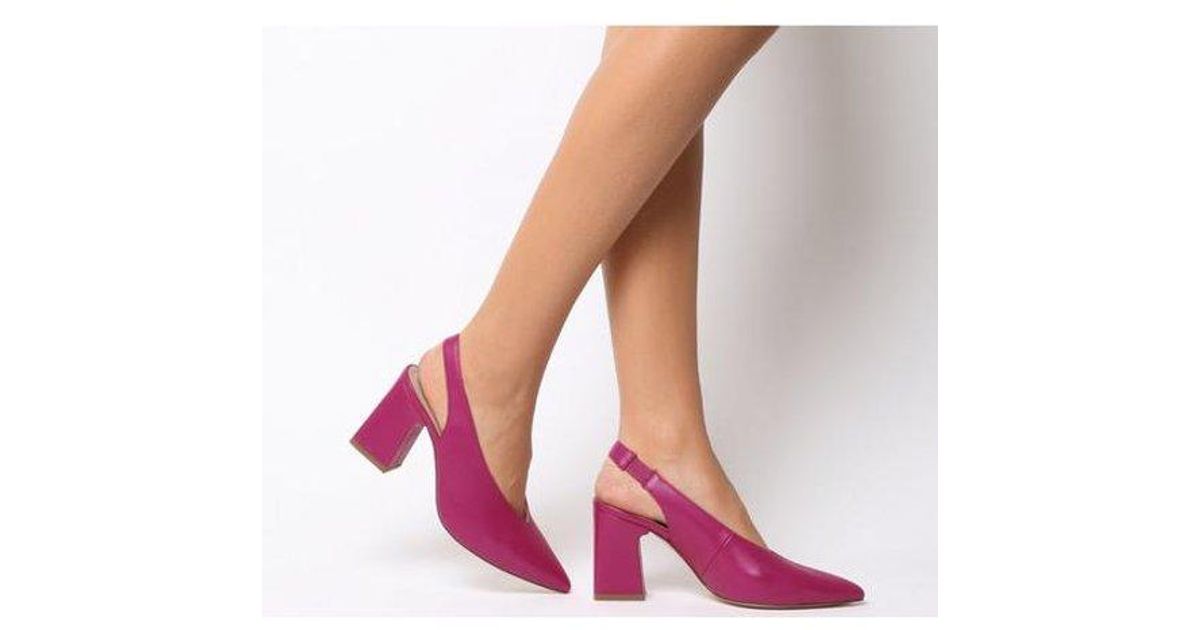 office mimi chunky slingback
