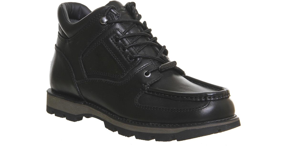Rockport Leather Umbwe Boots in Black 