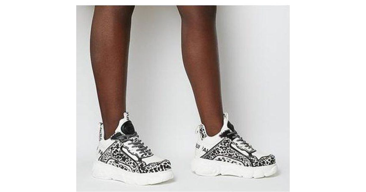 buffalo london black chai trainers