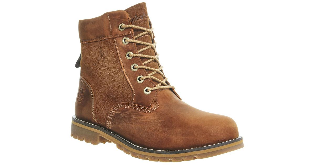 timberland mens larchmont 6 inch waterproof boots gaucho