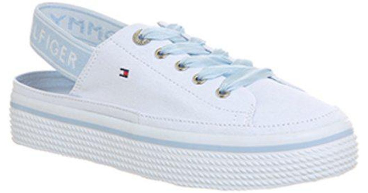 tommy hilfiger slingback trainers