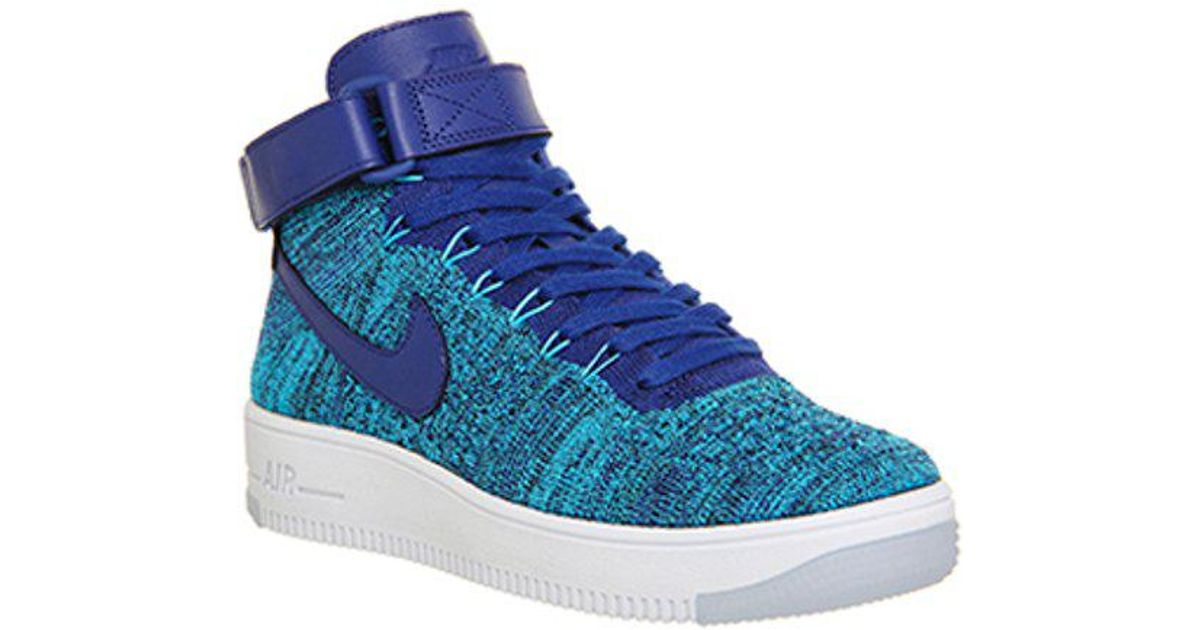 air force 1 flyknit mid